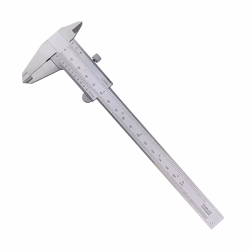 Measuring a cabochon stone with digital calipers