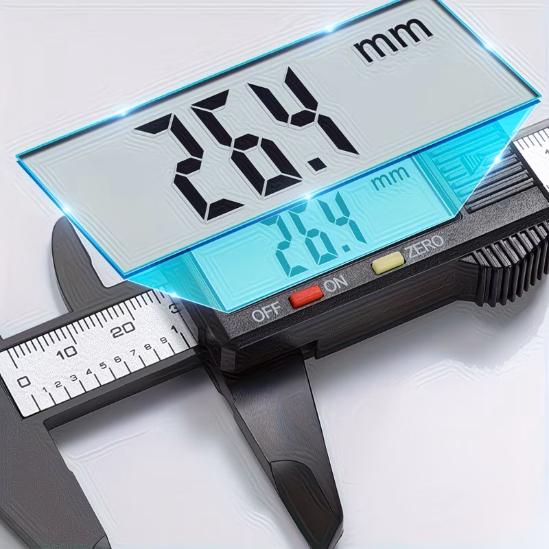 Digital caliper used for measuring ring size