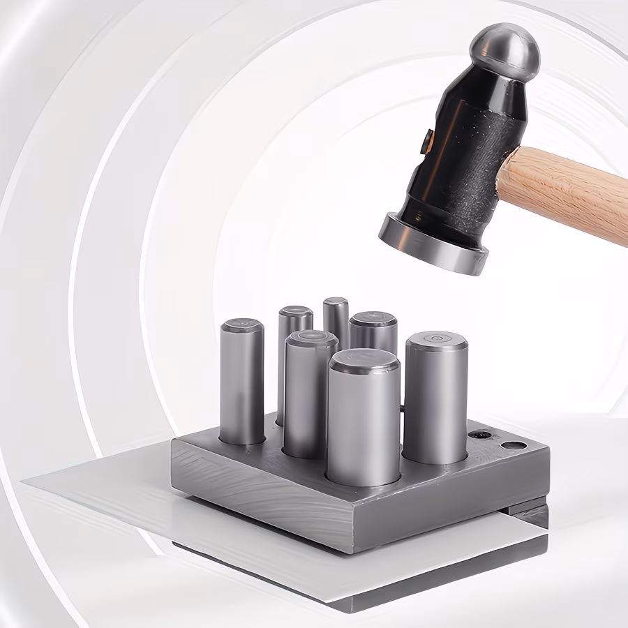 Jewelry disc cutter used in silversmithing and metal fabrication