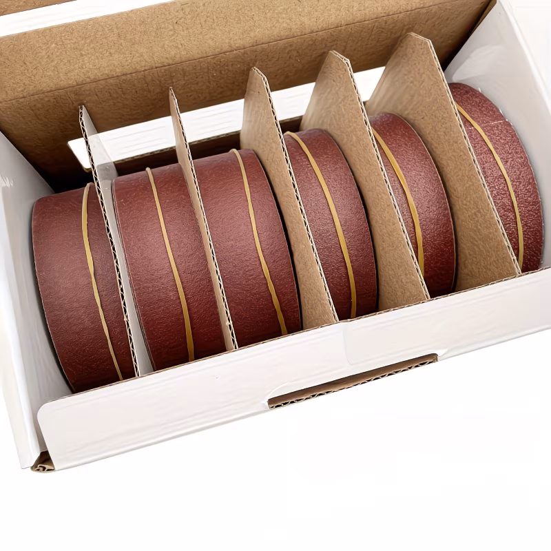 Jewelry sanding roll dispenser used for workshop finishing