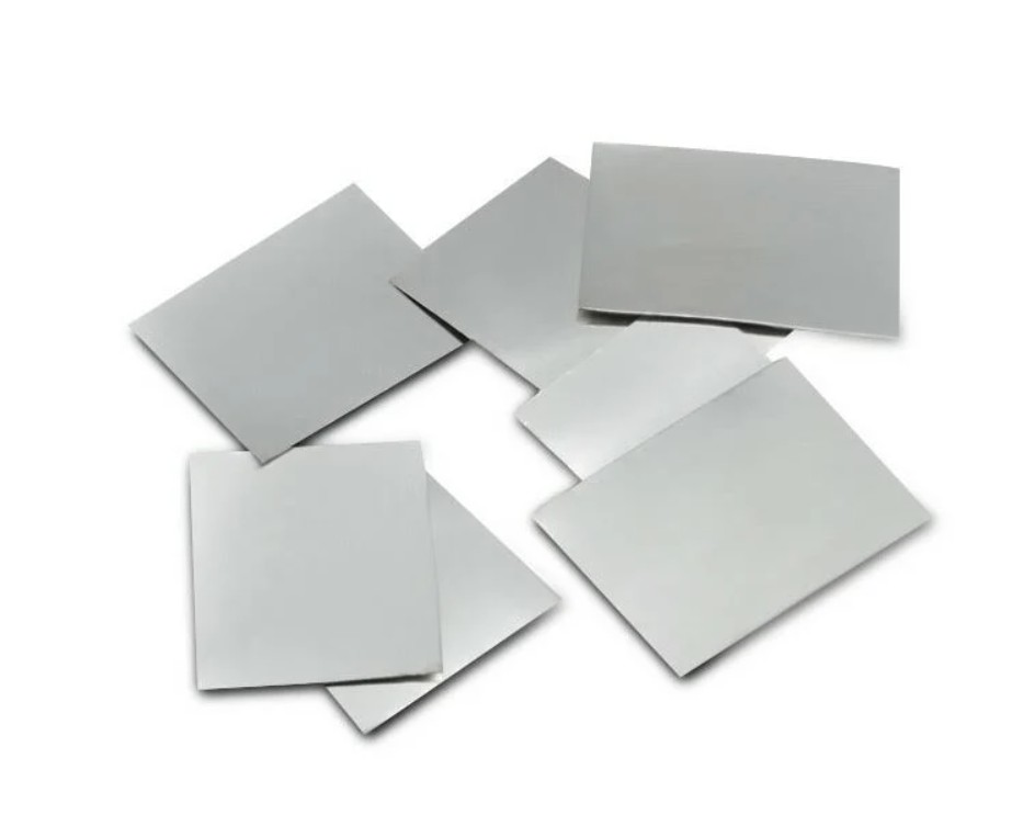 Silver solder sheet used for preparing small solder pieces in jewelry fabrication