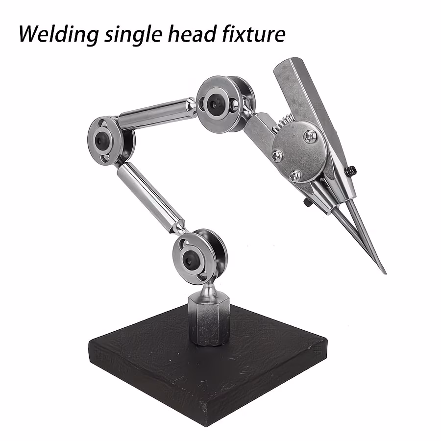 Jewelry clamp used during silver soldering and fabrication