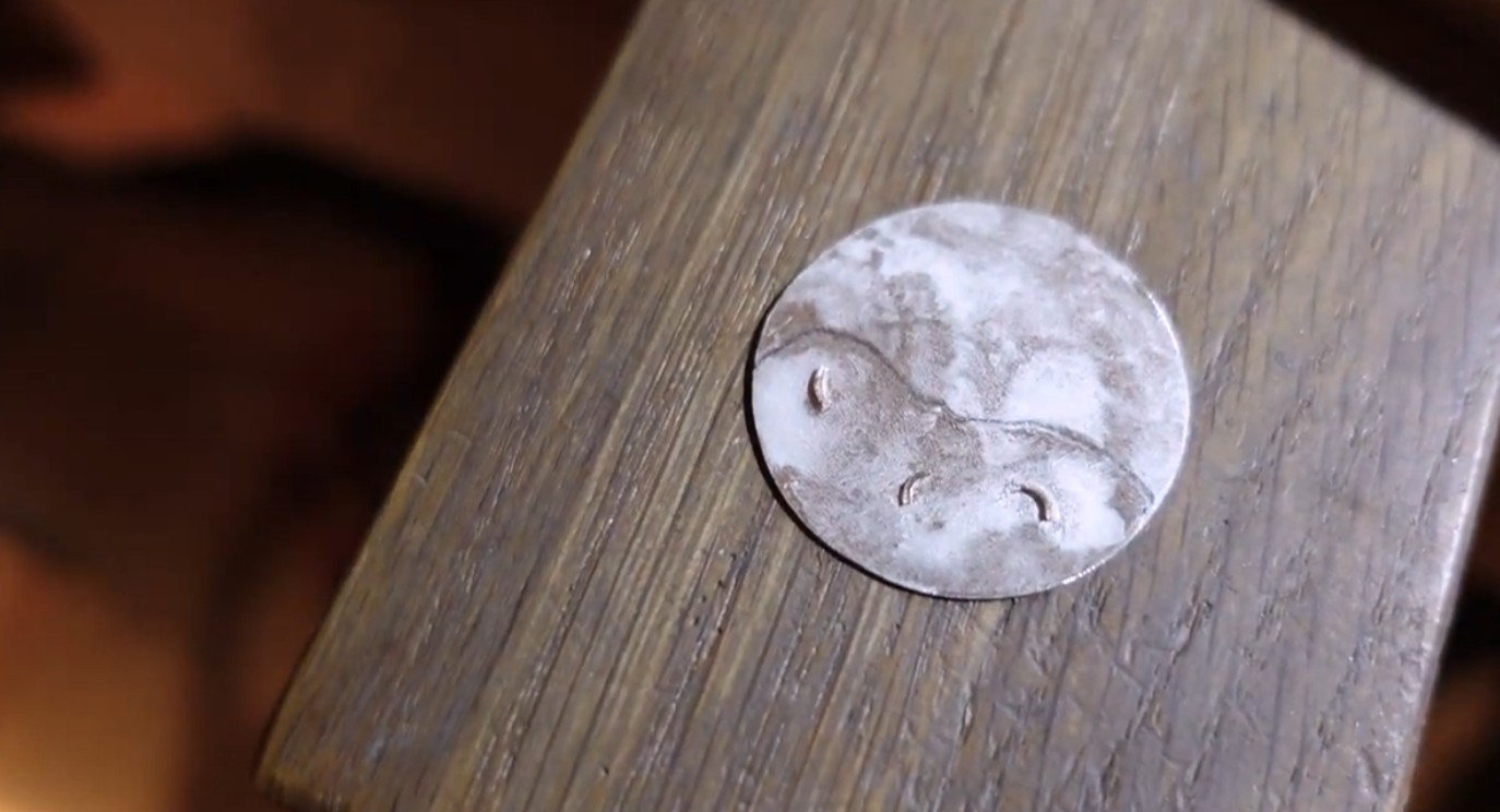Silver solder material prepared for cutting and controlled jewelry soldering